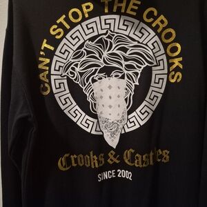 Crooks & Castles Black Medusa Hoodie